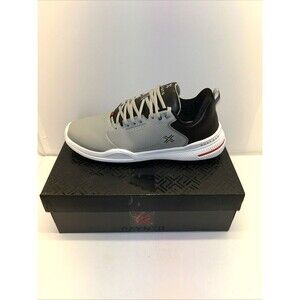 Payntr 003F Spiked Golf Shoes Grey/White Size 12 New in Box
